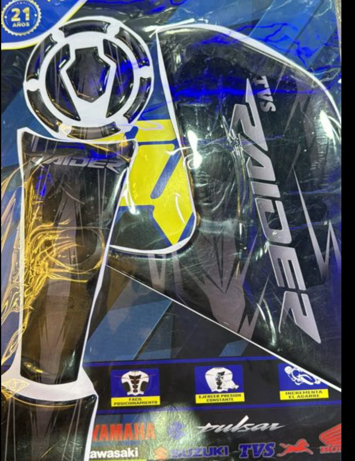 Calcomania Tanque  Tvs Raider 125 - Image 3