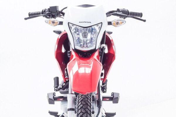Slider Fire Partsslider Ghost Negro Gris  Honda XR 150 - Image 2