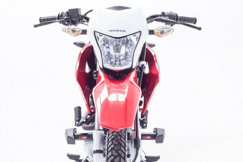 Slider Fire Partsslider Ghost Negro Gris  Honda XR 150 - Image 2
