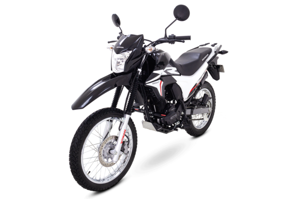 Slider Fire Partsslider Ghost Negro Gris Honda  Honda XR 190 - Image 2