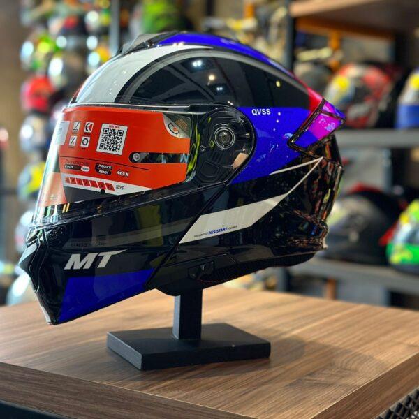 Casco abatible Azul negro